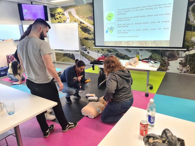 First aid training in Newcastle